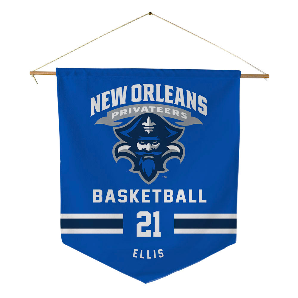 New Orleans - NCAA Women's Basketball : Aaliyah Ellis - Pennant - 18" x 21"-0
