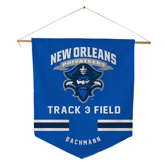 New Orleans - NCAA Men's Track & Field : Daryl Bachmann - Pennant - 18" x 21"-0