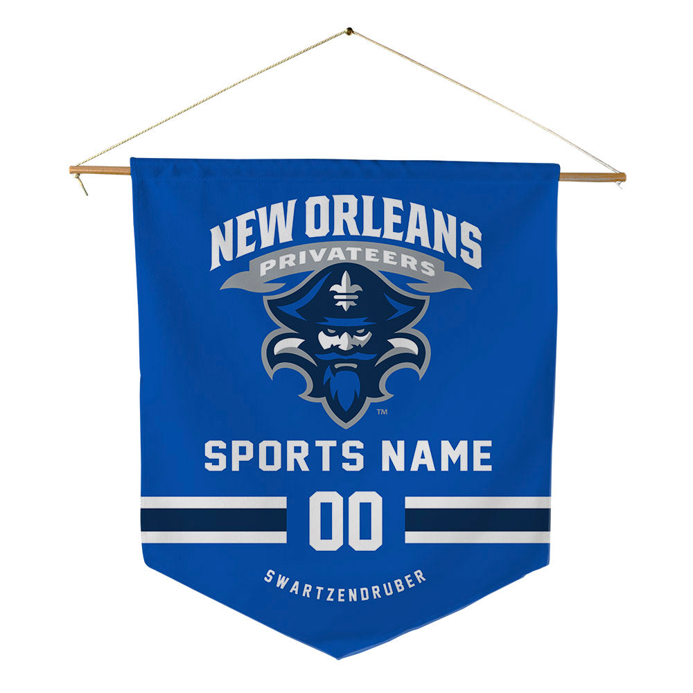 New Orleans - NCAA Beach Volleyball : Shaylee Swartzendruber - Pennant - 18" x 21"-0