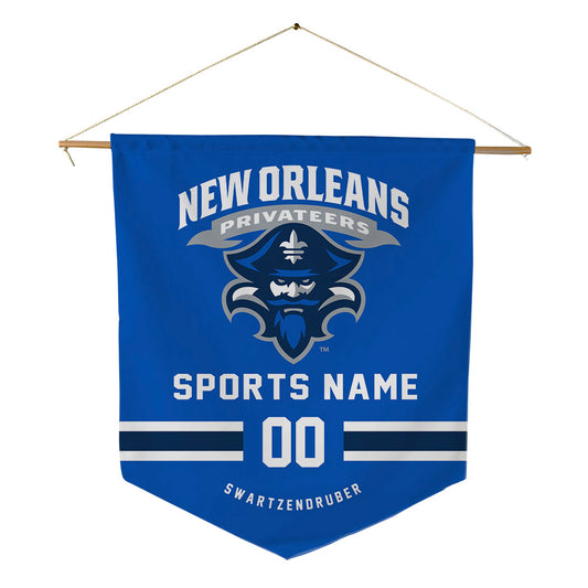 New Orleans - NCAA Beach Volleyball : Shaylee Swartzendruber - Pennant - 18" x 21"-0