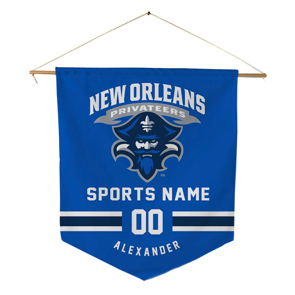 New Orleans - NCAA Beach Volleyball : Lucianna Alexander - Pennant - 18" x 21"-0