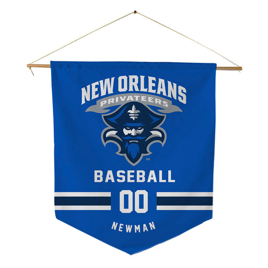New Orleans - NCAA Baseball : Kruise Newman - Pennant - 18" x 21"-0
