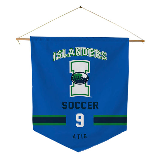 Texas A&M Corpus Christi - NCAA Women's Soccer : Mai-Lisa Atis - Pennant - 18" x 21"-0