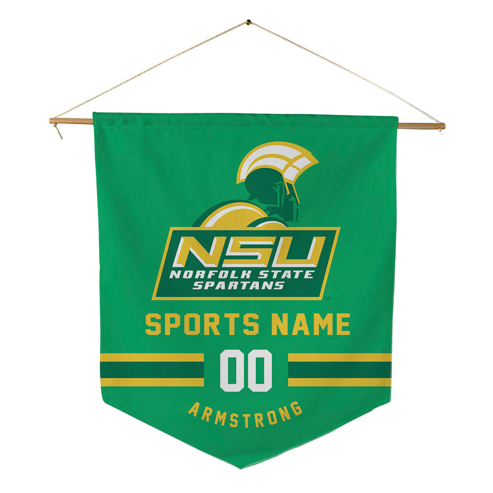 Norfolk State - NCAA Women's Volleyball : Erin Armstrong - Pennant - 18" x 21"-0