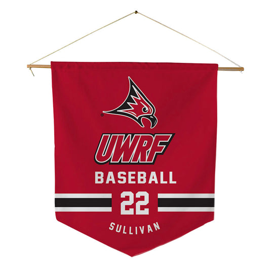 UW River Falls - NCAA Baseball : Brett Sullivan - Pennant - 18" x 21"-0