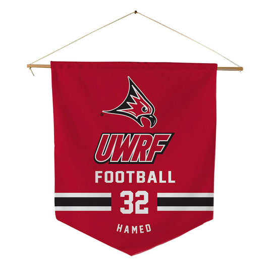 UW River Falls - NCAA Football : Adam Hamed - Pennant - 18" x 21"-0