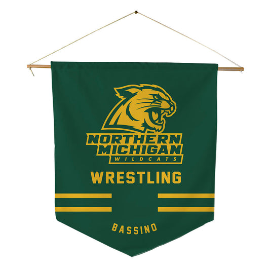 Northern Michigan - NCAA Wrestling : Sophia Bassino - Pennant - 18" x 21"-0