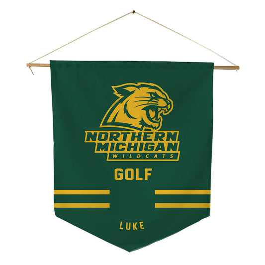 Northern Michigan - NCAA Women's Golf : Abigail Luke - Pennant - 18" x 21"-0
