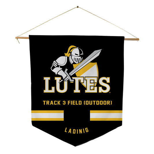 PLU - NCAA Men's Track & Field : Owen Ladinig - Pennant - 18" x 21"-0