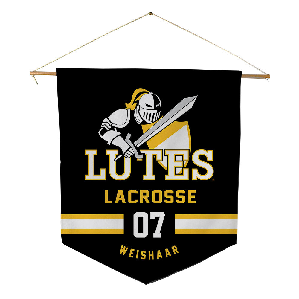 PLU - NCAA Women's Lacrosse : Allie Weishaar - Pennant - 18" x 21"-0