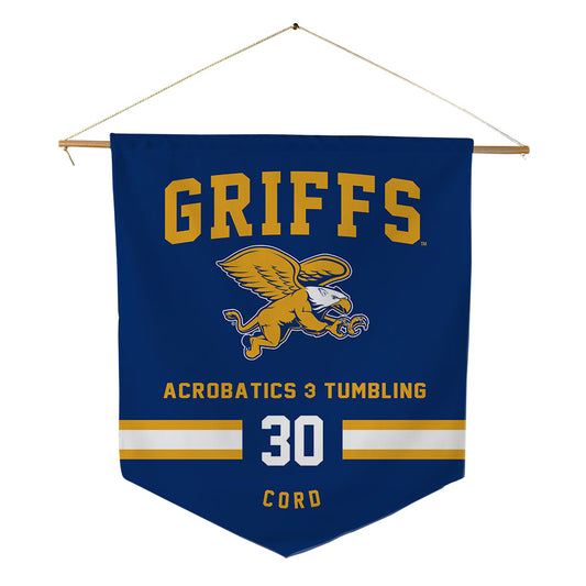 Canisius - NCAA Acrobatics & Tumbling : Madison Cord - Pennant - 18" x 21"-0