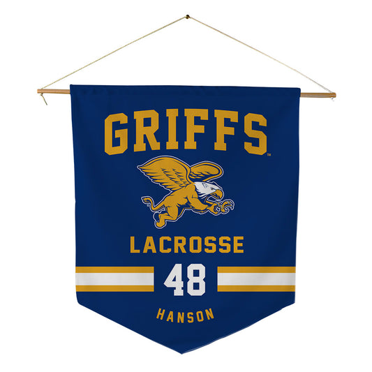 Canisius - NCAA Men's Lacrosse : Micah Hanson - Pennant - 18" x 21"-0