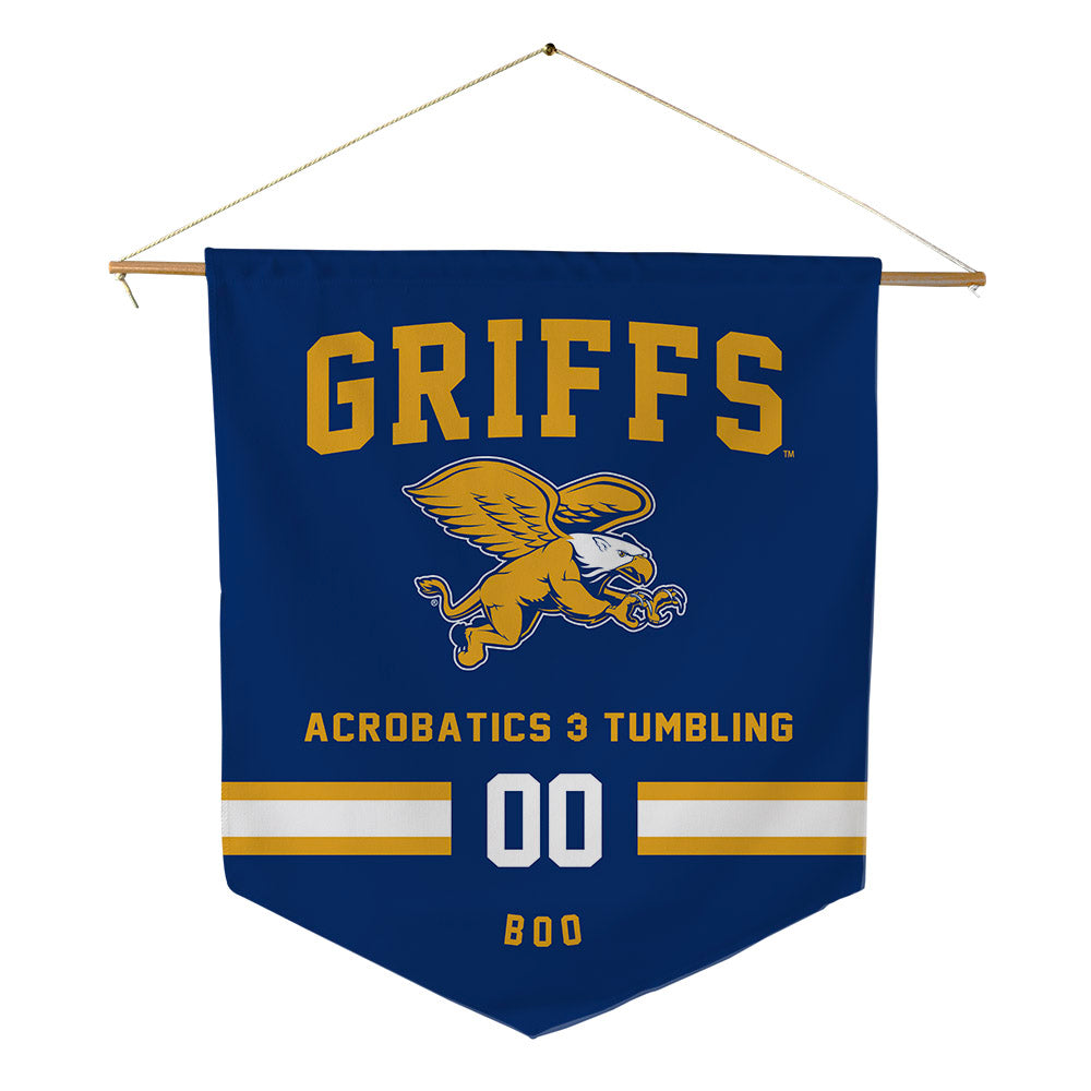 Canisius - NCAA Acrobatics & Tumbling : Chloe Boo - Pennant - 18" x 21"-0