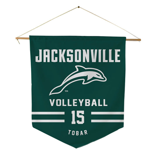 Jacksonville - NCAA Women's Volleyball : Ana Tobar - Pennant - 18" x 21"-0
