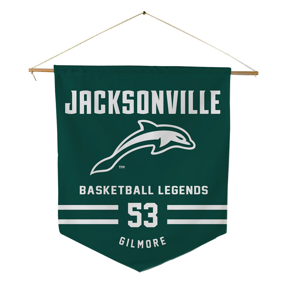 Jacksonville - Men's Basketball Legends : Artis Gilmore - Pennant - 18" x 21"-0