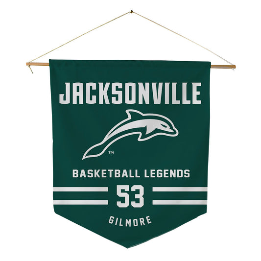 Jacksonville - Men's Basketball Legends : Artis Gilmore - Pennant - 18" x 21"-0