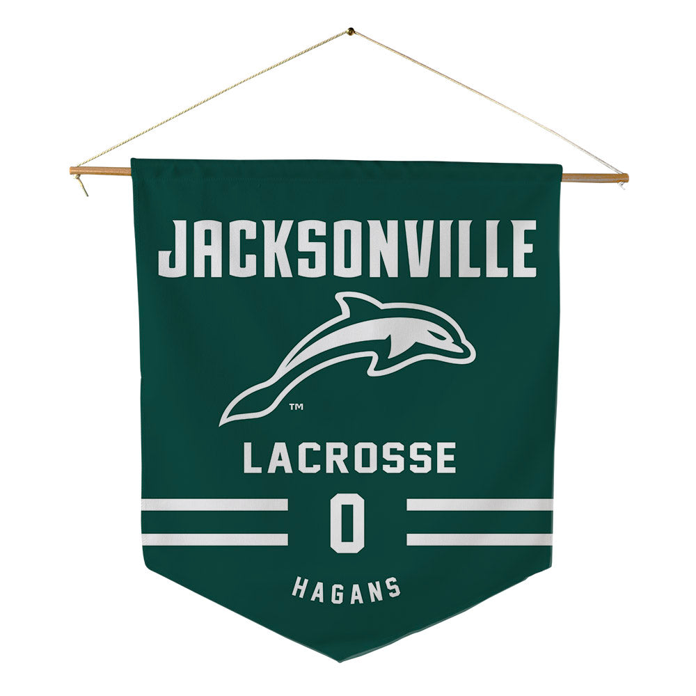 Jacksonville - NCAA Women's Lacrosse : Shae Hagans - Pennant - 18" x 21"-0