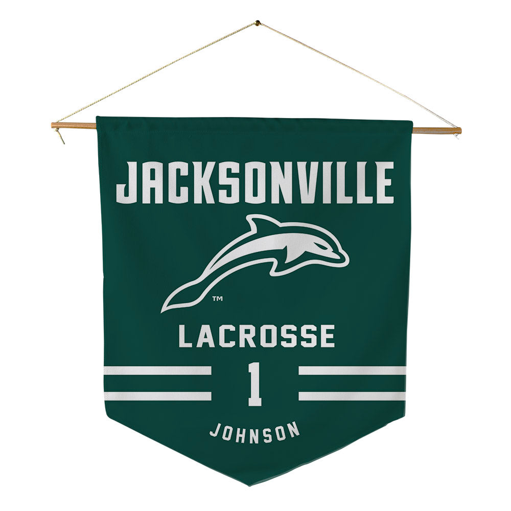 Jacksonville - NCAA Women's Lacrosse : Olivia Johnson - Pennant - 18" x 21"-0