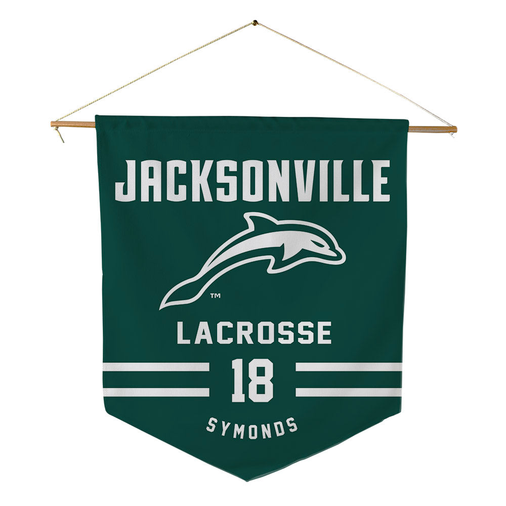 Jacksonville - NCAA Women's Lacrosse : Emerson Symonds - Pennant - 18" x 21"-0