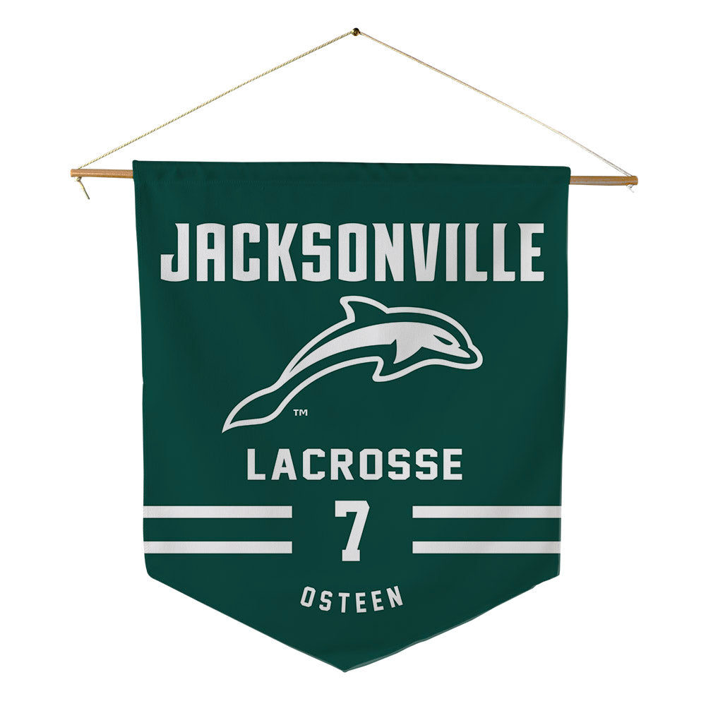 Jacksonville - NCAA Men's Lacrosse : Gavin Osteen - Pennant - 18" x 21"-0