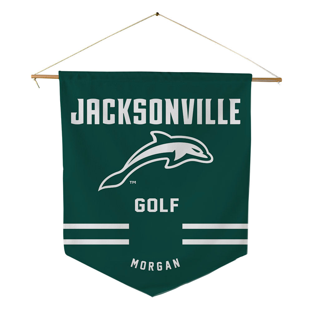 Jacksonville - NCAA Men's Golf : Andrew Morgan - Pennant - 18" x 21"-0