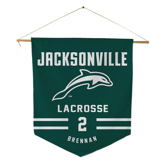 Jacksonville - NCAA Women's Lacrosse : Maeve Brennan - Pennant - 18" x 21"-0