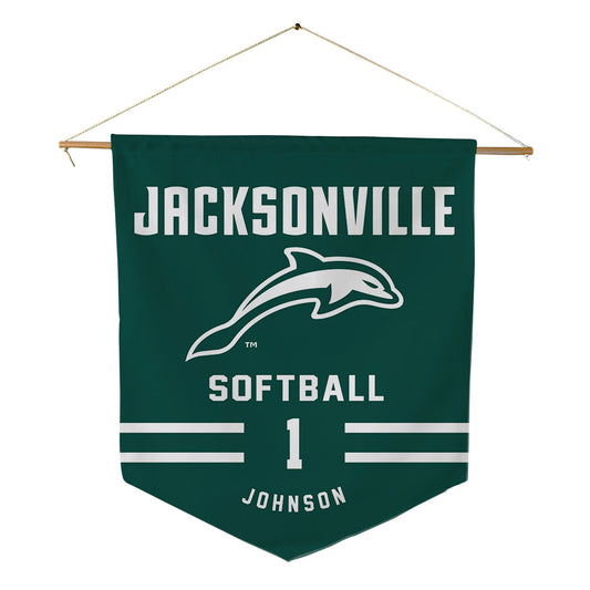 Jacksonville - NCAA Softball : Karson Johnson - Pennant - 18" x 21"-0