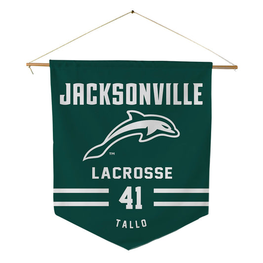 Jacksonville - NCAA Men's Lacrosse : Peyton Tallo - Pennant - 18" x 21"-0
