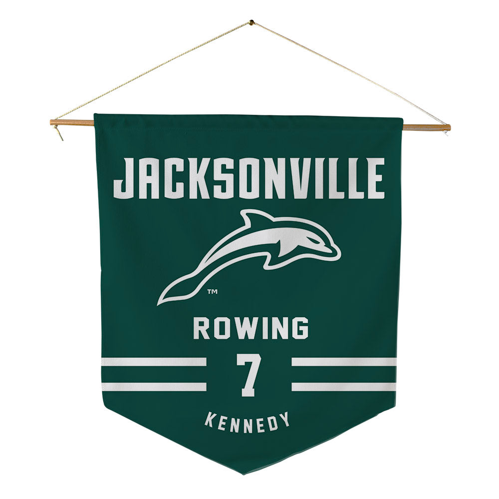 Jacksonville - NCAA Men's Rowing : Ben Kennedy - Pennant - 18" x 21"-0