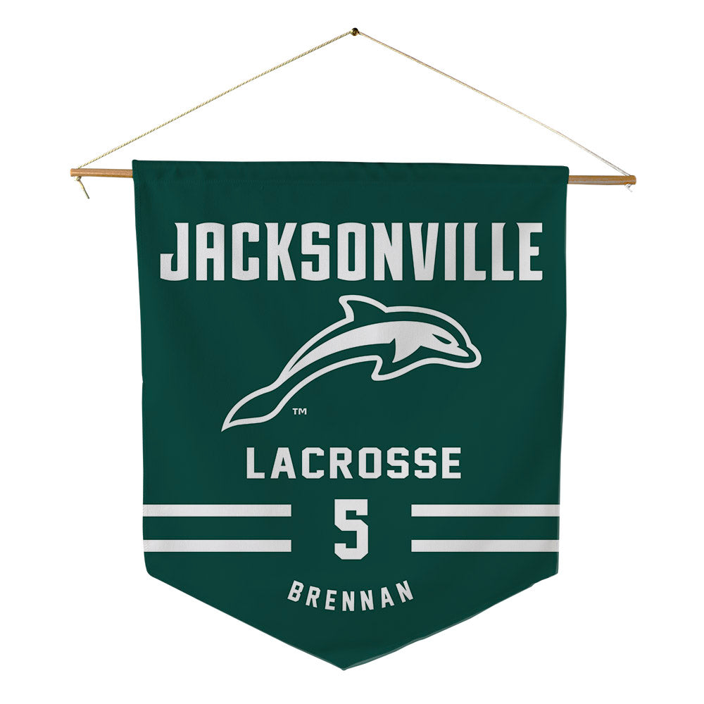 Jacksonville - NCAA Women's Lacrosse : Ella Brennan - Pennant - 18" x 21"-0