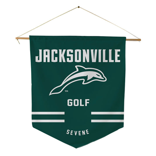 Jacksonville - NCAA Men's Golf : Andrew Sevene - Pennant - 18" x 21"-0