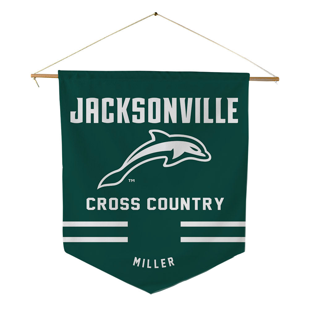Jacksonville - NCAA Men's Cross Country : Ryan Miller - Pennant - 18" x 21"-0