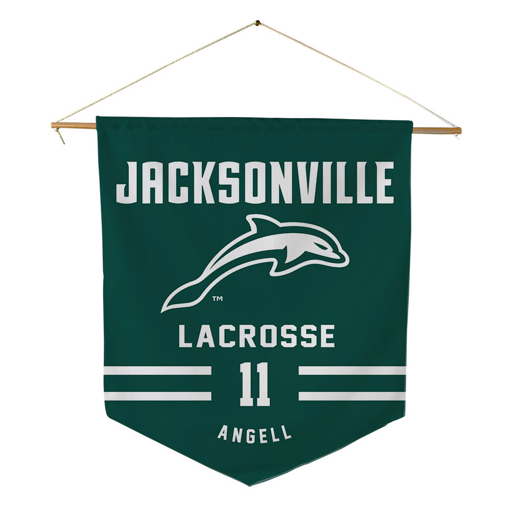 Jacksonville - NCAA Men's Lacrosse : Gavin Angell - Pennant - 18" x 21"-0