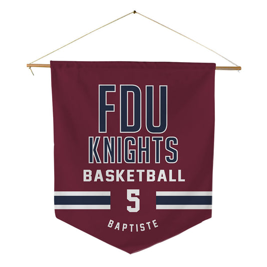 FDU - NCAA Women's Basketball : Talia Baptiste - Pennant - 18" x 21"-0