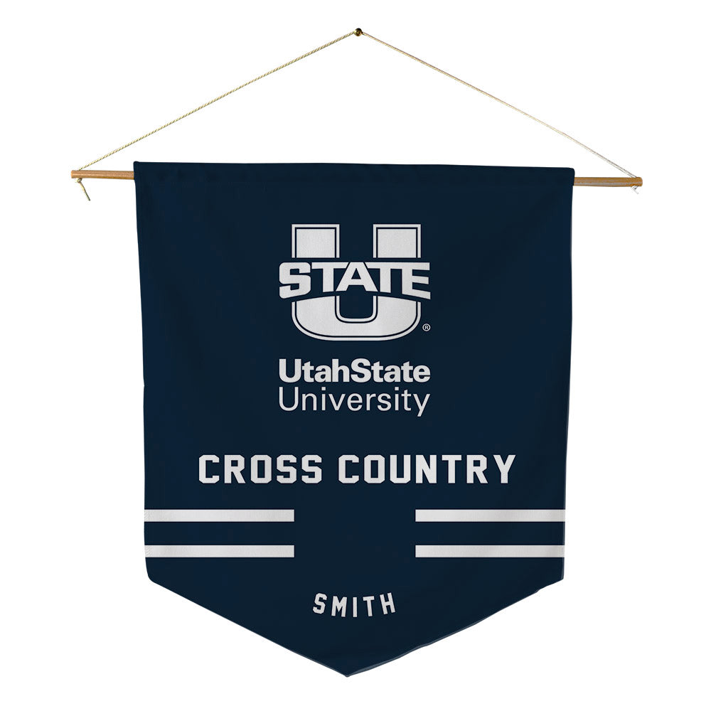 Utah State - NCAA Women's Cross Country : Brianne Smith - Pennant - 18" x 21"-0