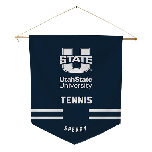 Utah State - NCAA Women's Tennis : Kylee Sperry - Pennant - 18" x 21"-0