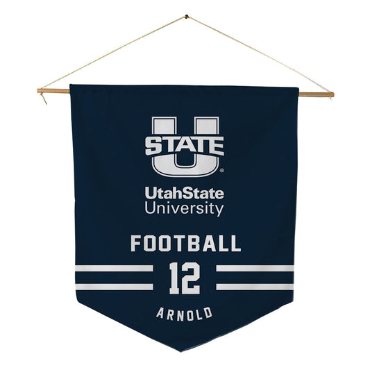 Utah State - NCAA Football : Bobby Arnold - Pennant - 18" x 21"-0