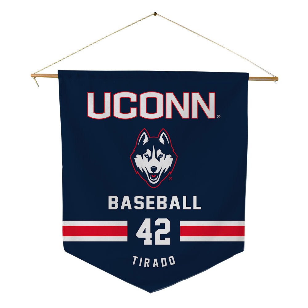 UConn - NCAA Baseball : Gabriel Tirado - Pennant - 18" x 21"-0