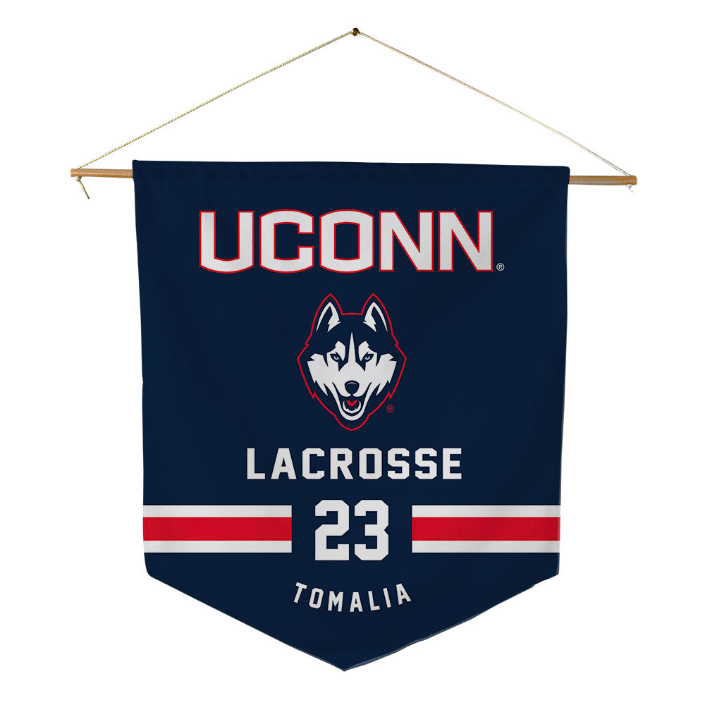 UConn - NCAA Women's Lacrosse : Tori Tomalia - Pennant - 18" x 21"-0