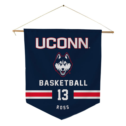 UConn - NCAA Men's Basketball : Jacob ROSS - Pennant - 18" x 21"-0