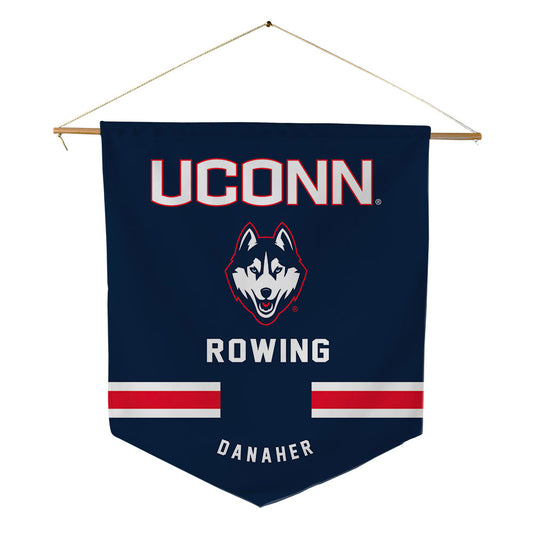 UConn - NCAA Women's Rowing : Emma Danaher - Pennant - 18" x 21"-0
