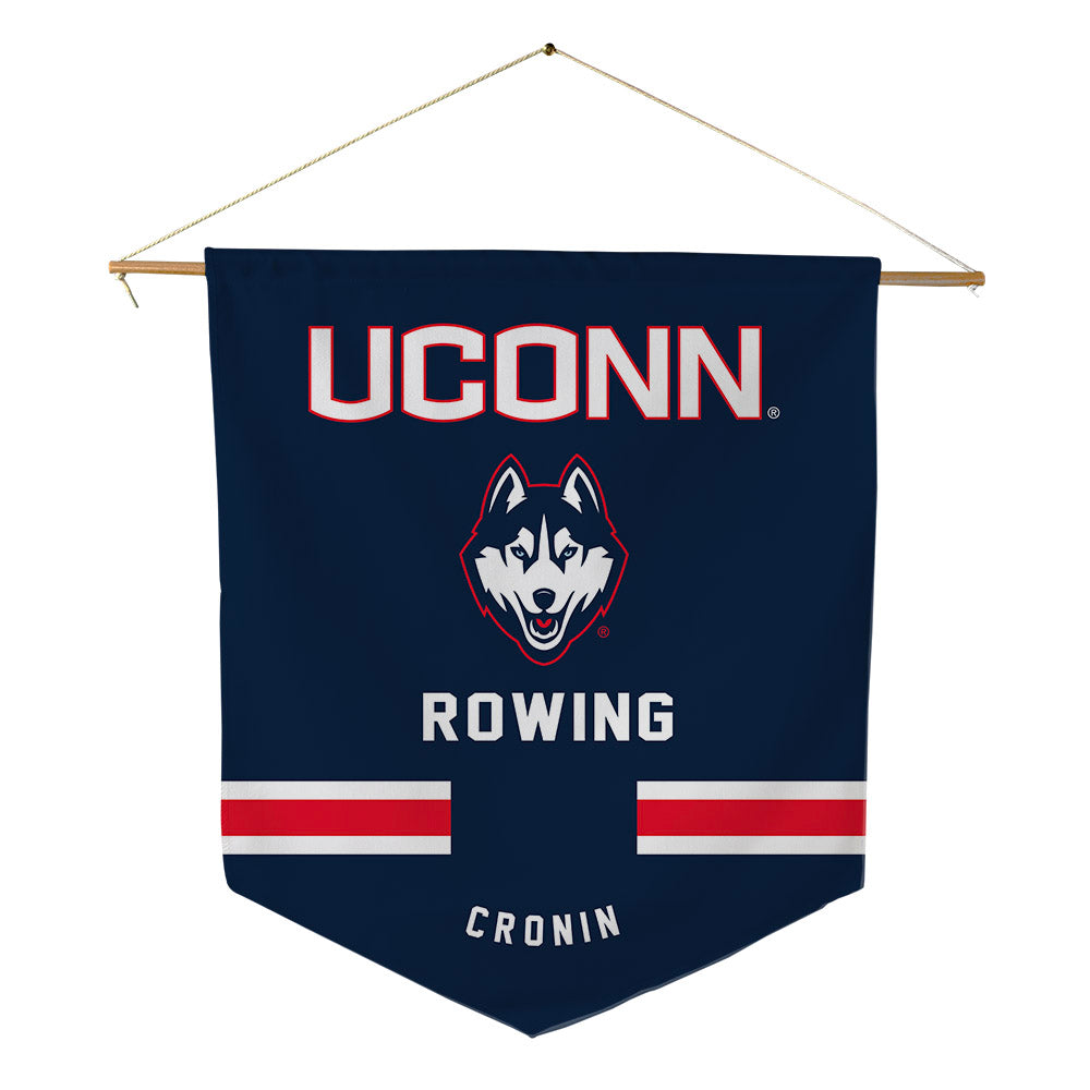 UConn - NCAA Women's Rowing : Erin Cronin - Pennant - 18" x 21"-0