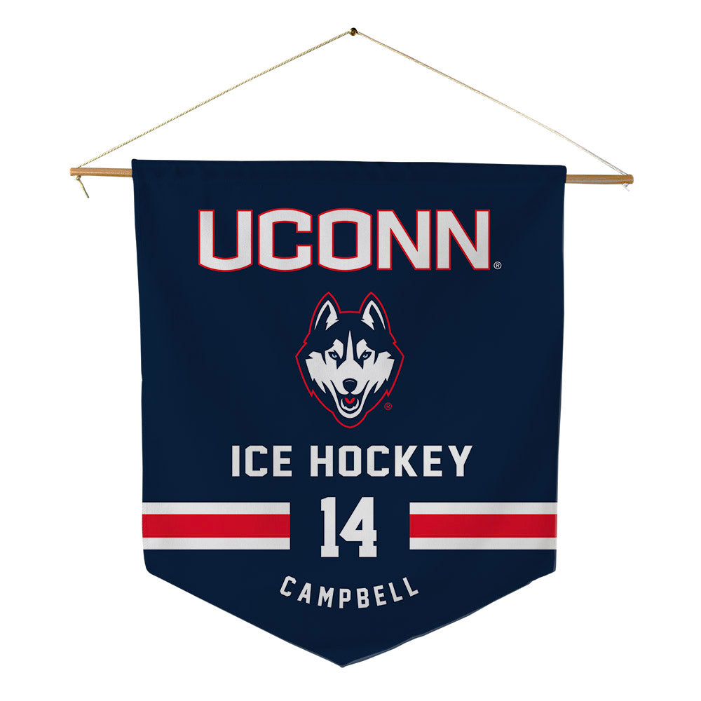 UConn - NCAA Women's Ice Hockey : Brooke Campbell - Pennant - 18" x 21"-0