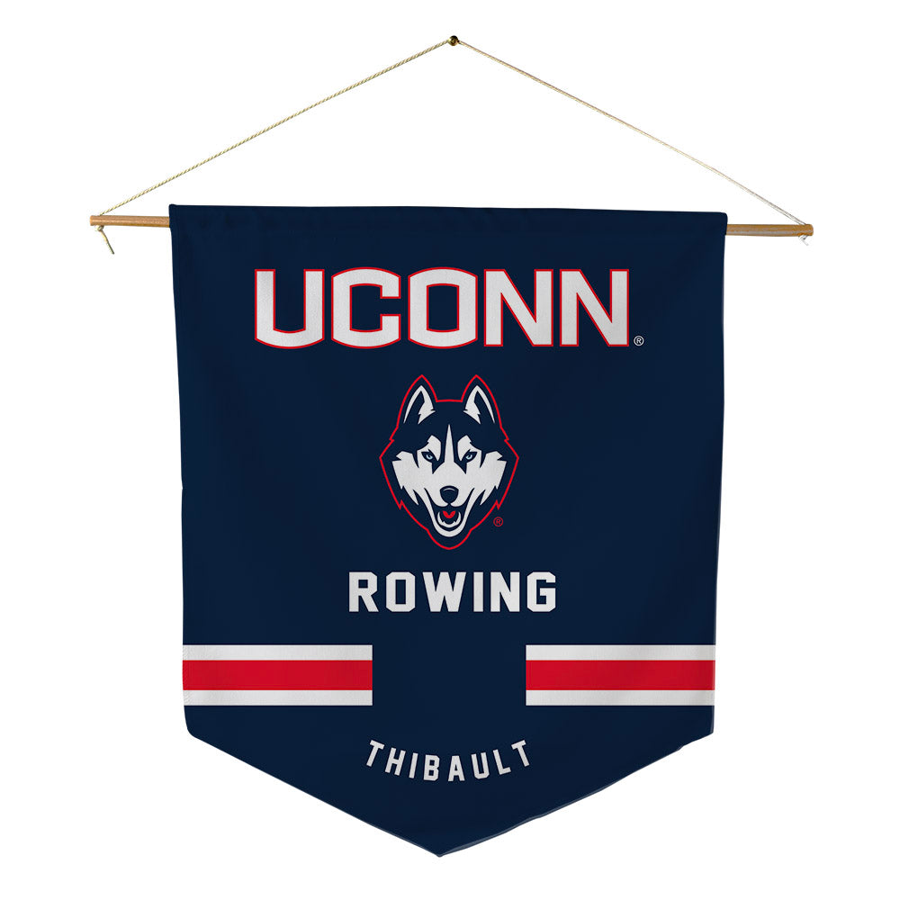 UConn - NCAA Women's Rowing : Ashley Thibault - Pennant - 18" x 21"-0
