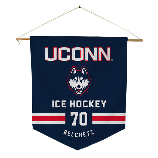 UConn - NCAA Women's Ice Hockey : Taylor Belchetz - Pennant - 18" x 21"-0