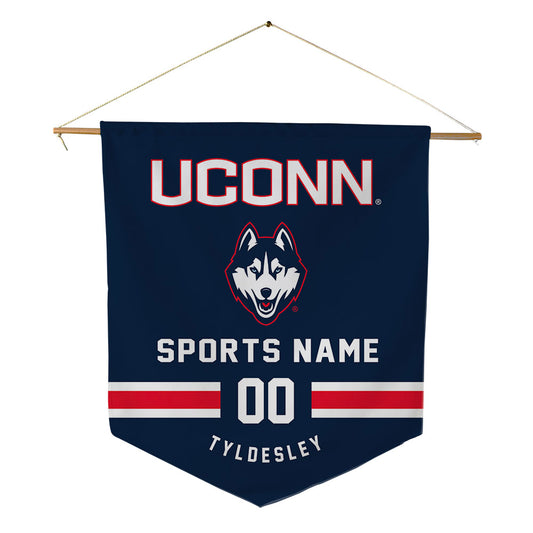UConn - Womens Lacrosse Legends : Caity Tyldesley - Pennant - 18" x 21"-0