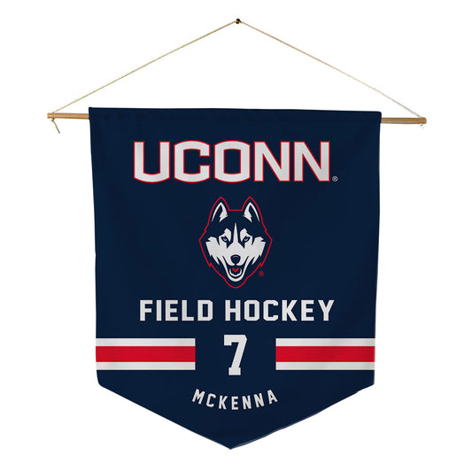 UConn - NCAA Women's Field Hockey : Olivia McKenna - Pennant - 18" x 21"-0