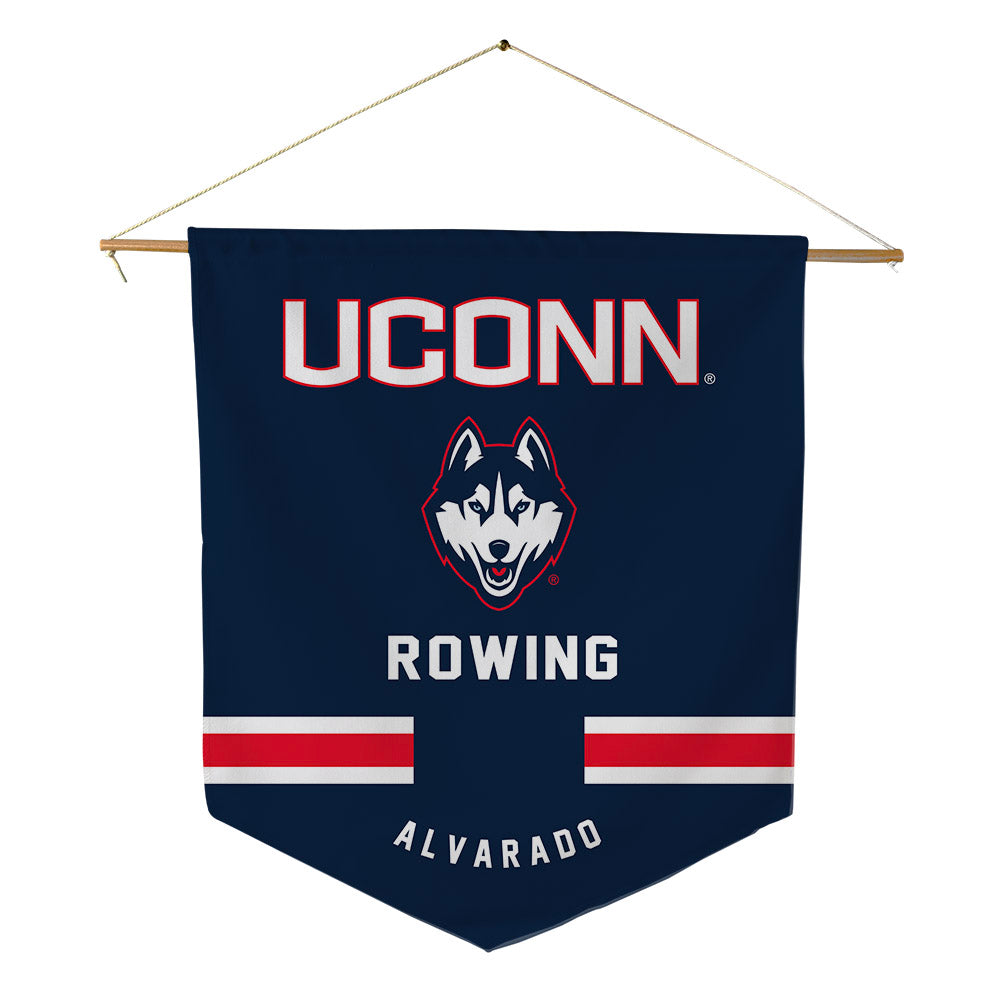 UConn - NCAA Women's Rowing : Megan Alvarado - Pennant - 18" x 21"-0