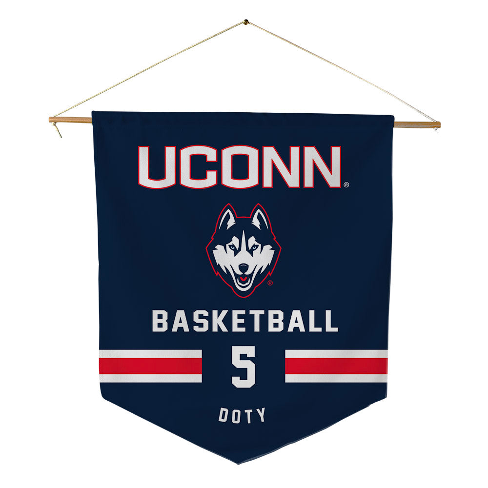 UConn - Women's Basketball Legends : Caroline Doty - Pennant - 18" x 21"-0