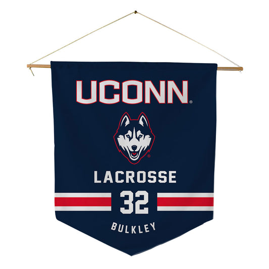 UConn - NCAA Women's Lacrosse : Brooke Bulkley - Pennant - 18" x 21"-0